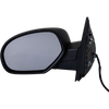 SILVERADO 2500 HD/3500 HD 07-14/SIERRA 2500 HD/3500 HD 07-10 MIRROR LH, Non-Towing, Power, Manual Folding, Non-Heated, Textured, w/o Signal Light