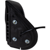 SILVERADO 2500 HD/3500 HD 07-14/SIERRA 2500 HD/3500 HD 07-10 MIRROR LH, Non-Towing, Power, Manual Folding, Non-Heated, Textured, w/o Signal Light