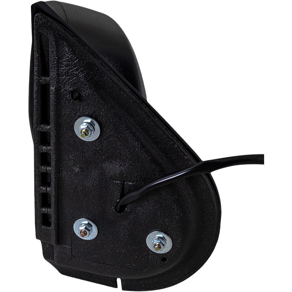 SILVERADO 2500 HD/3500 HD 07-14/SIERRA 2500 HD/3500 HD 07-10 MIRROR LH, Non-Towing, Power, Manual Folding, Non-Heated, Textured, w/o Signal Light