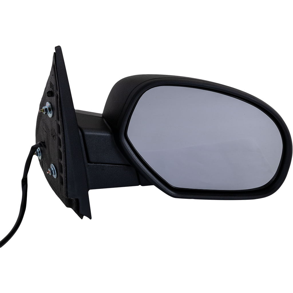 SILVERADO 2500 HD/3500 HD 07-14/SIERRA 2500 HD/3500 HD 07-10 MIRROR RH, Non-Towing, Power, Manual Folding, Non-Heated, Textured, w/o Signal Light
