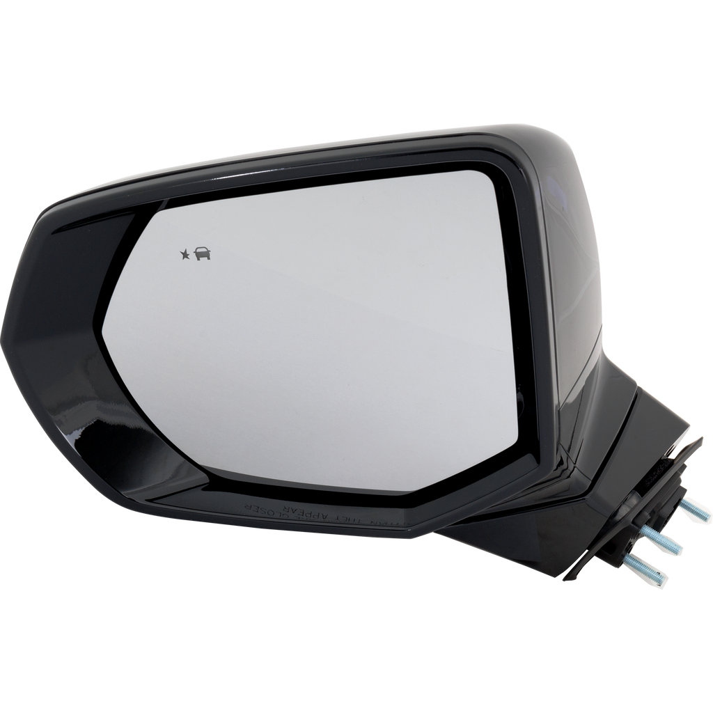 TAHOE 21-23 MIRROR LH, Non-Towing, Power, Manual Folding, Heated, Paintable, w/ BSD, w/o Auto Dimming, Memory, Puddle Light, and Signal Light