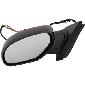 SILVERADO/SIERRA 1500 07-13 MIRROR LH, Non-Towing, Power, Power Folding, Heated, Paintable, w/ Arrow Signal, Auto Dimming, Memory, Puddle Light, and Signal Light, w/o BSD