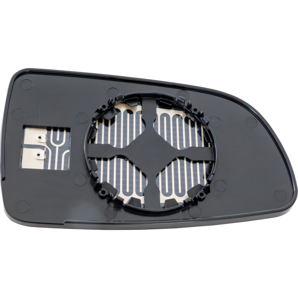 AVEO 07-11 MIRROR GLASS LH, Heated, w/ Backing Plate, w/o Signal Light