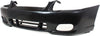 Front Bumper Cover Primed For 2000-2002 Hyundai Accent With Fog Light Holes GL Model Sedan Replacement H010312