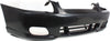 Front Bumper Cover Primed For 2000-2002 Hyundai Accent With Fog Light Holes GL Model Sedan Replacement H010312