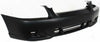 Front Bumper Cover Primed For 2000-2002 Hyundai Accent Without Fog Light Holes GL Model Sedan Replacement H010314P
