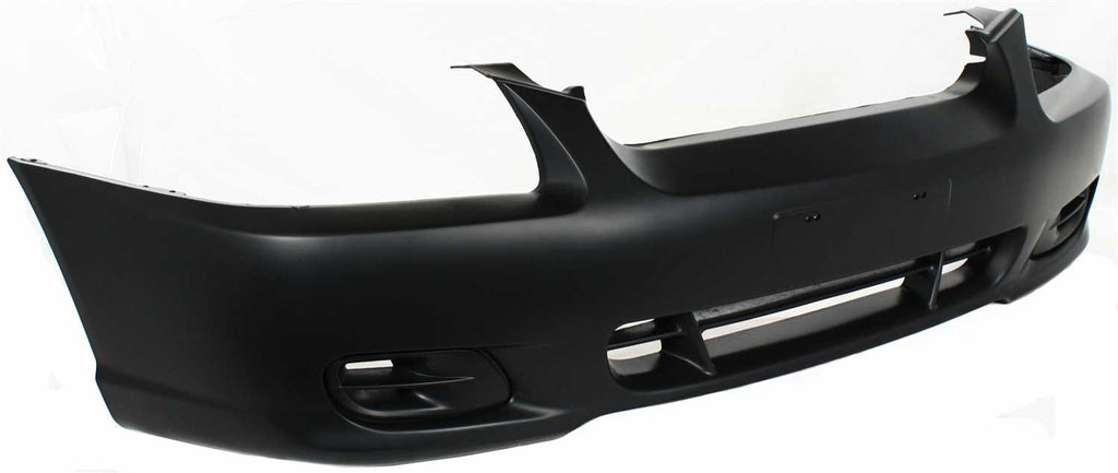 Front Bumper Cover Primed For 2000-2002 Hyundai Accent Without Fog Light Holes GL Model Sedan Replacement H010314P