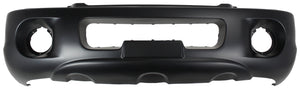 SANTA FE 01-06 FRONT BUMPER COVER, Primed, w/ Signal Light Hole - CAPA