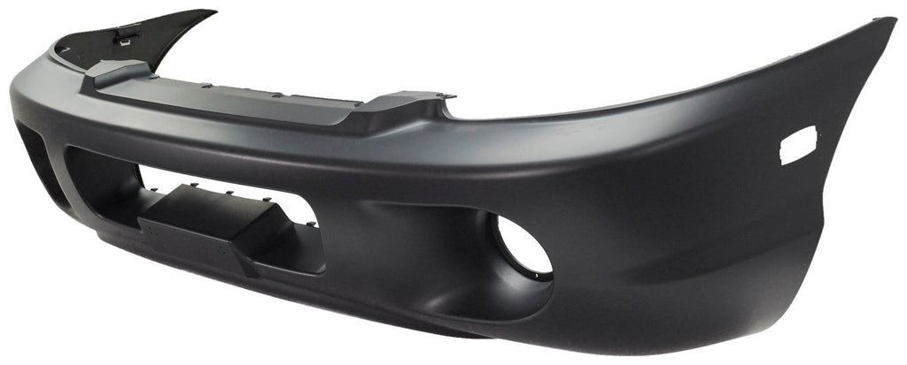 SANTA FE 01-06 FRONT BUMPER COVER, Primed, w/ Signal Light Hole - CAPA