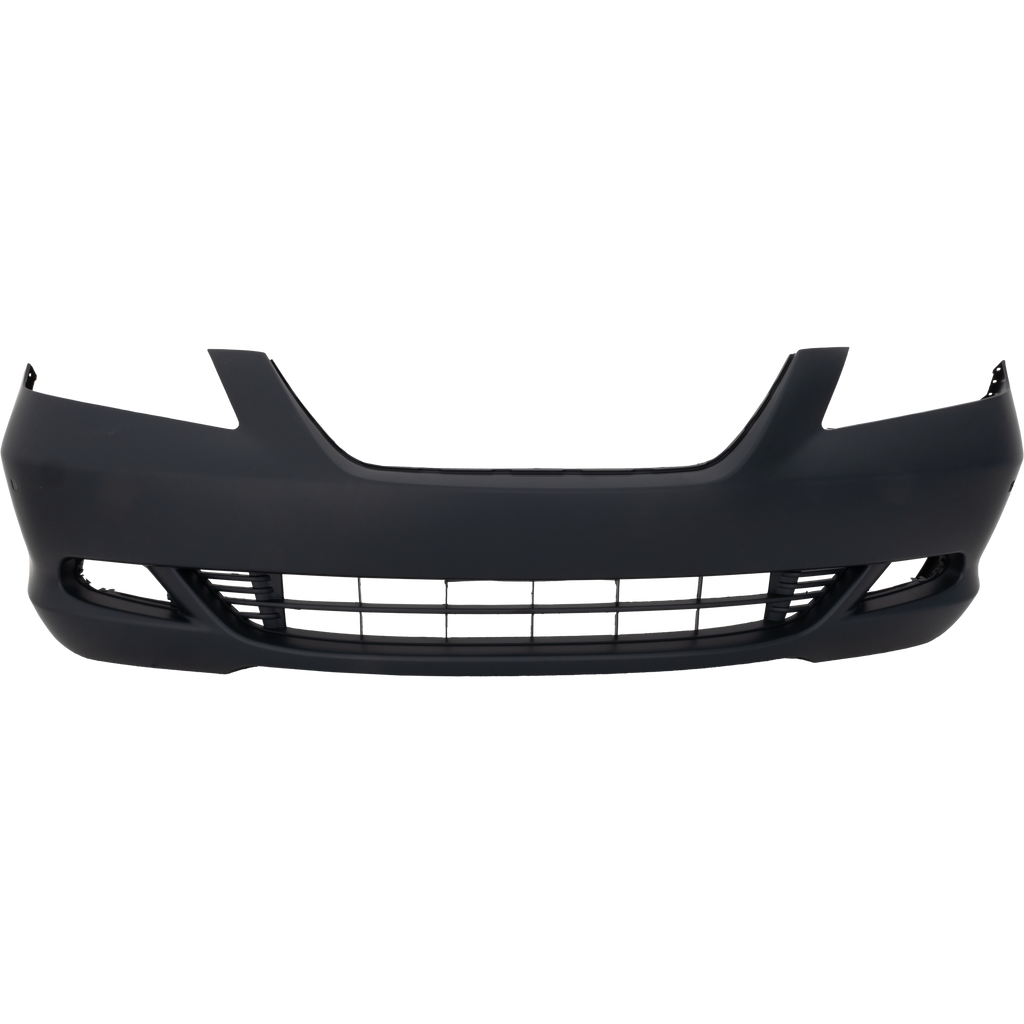 ODYSSEY 05-07 FRONT BUMPER COVER, Primed, Touring Model, w/ Fog Light Holes and Parking Aid Sensor Holes - CAPA