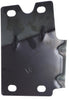 H3 06-10 FRONT BUMPER BRACKET RH, Filler Bracket, Steel