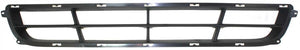 SONATA 06-08 FRONT BUMPER GRILLE, Center, Black