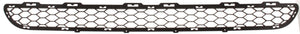 SANTA FE 07-09 FRONT BUMPER GRILLE, Air Intake, Black