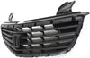 ODYSSEY 99-01 GRILLE, Insert, Plastic, Textured Black Shell and Insert