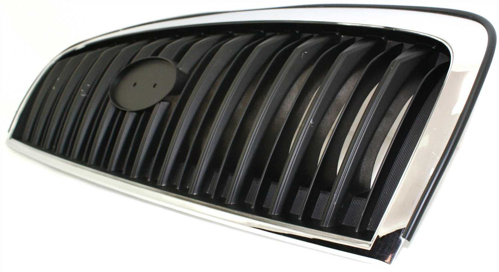 SONATA 02-04 GRILLE, Chrome Shell/Painted Black Insert