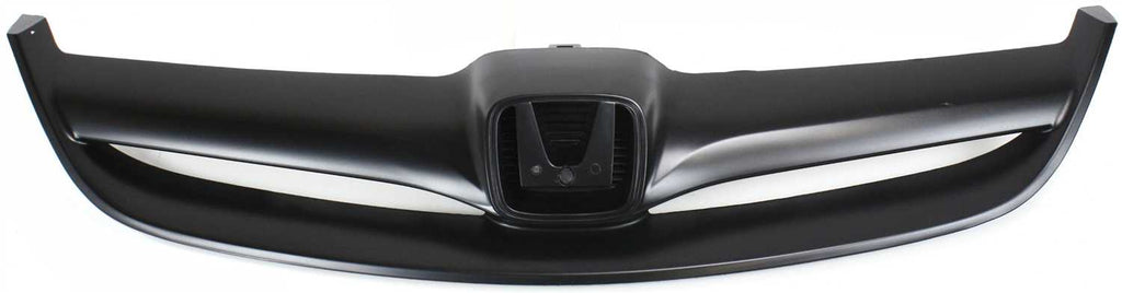 CIVIC 04-05 GRILLE, Insert, ABS Plastic, Painted Black Shell and Insert, (Exc. Hybrid Model), Sedan