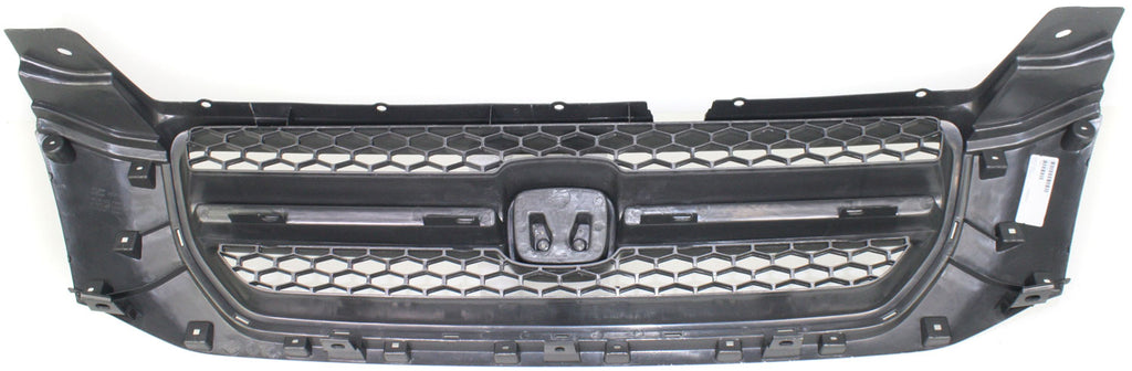 PILOT 03-05 GRILLE, Textured Dark Gray Shell and Insert, LX Model