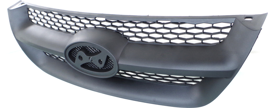 SONATA 06-08 GRILLE, Textured Black Shell and Insert