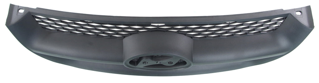 SONATA 06-08 GRILLE, Textured Black Shell and Insert