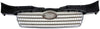 ACCENT 06-11 GRILLE, Chrome Shell/Painted Black Insert, Sedan