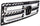 RIDGELINE 06-08 GRILLE, Painted Black Shell and Insert, w/ Chrome Molding