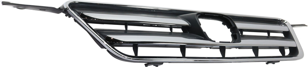 CR-V 05-06 GRILLE, Chrome Shell/Painted Dark Gray Insert, Japan Built