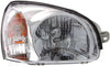 SANTA FE 03-03 HEAD LAMP RH, Assembly, Halogen, From 3-3-03/To 7-14-03