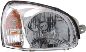SANTA FE 03-03 HEAD LAMP RH, Assembly, Halogen, From 3-3-03/To 7-14-03