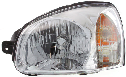 SANTA FE 03-03 HEAD LAMP LH, Assembly, Halogen, From 3-3-03/To 7-14-03