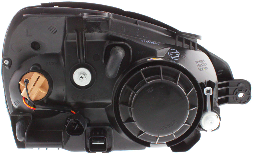 SANTA FE 03-03 HEAD LAMP LH, Assembly, Halogen, From 3-3-03/To 7-14-03