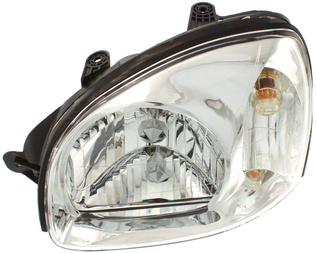 SANTA FE 03-03 HEAD LAMP LH, Assembly, Halogen, From 3-3-03/To 7-14-03