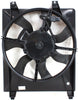 SANTA FE 07-09 A/C CONDENSER FAN ASSEMBLY, Single fan, (2.7L Eng, w/o Towing Package)/3.3L Eng