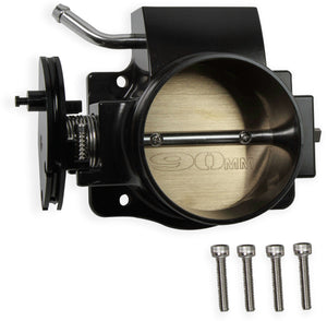 Throttle Body 90mm with Sniper EFI Logo Black for 2011-2014 Ford Coyote 5.0L
