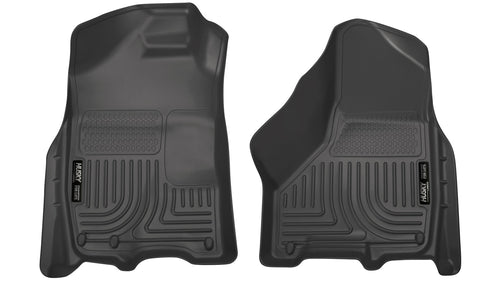 Floor Liner; Front Floor Liners Black Front Row; Qty Sold : 2; Weatherbeater Series; TPO - Thermoplastic Olefin