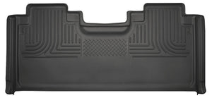 Weatherbeater Series;2nd Seat Floor Liner;2015 Ford F-150 SuperCab Pickup;color:Black;location:Second Row;