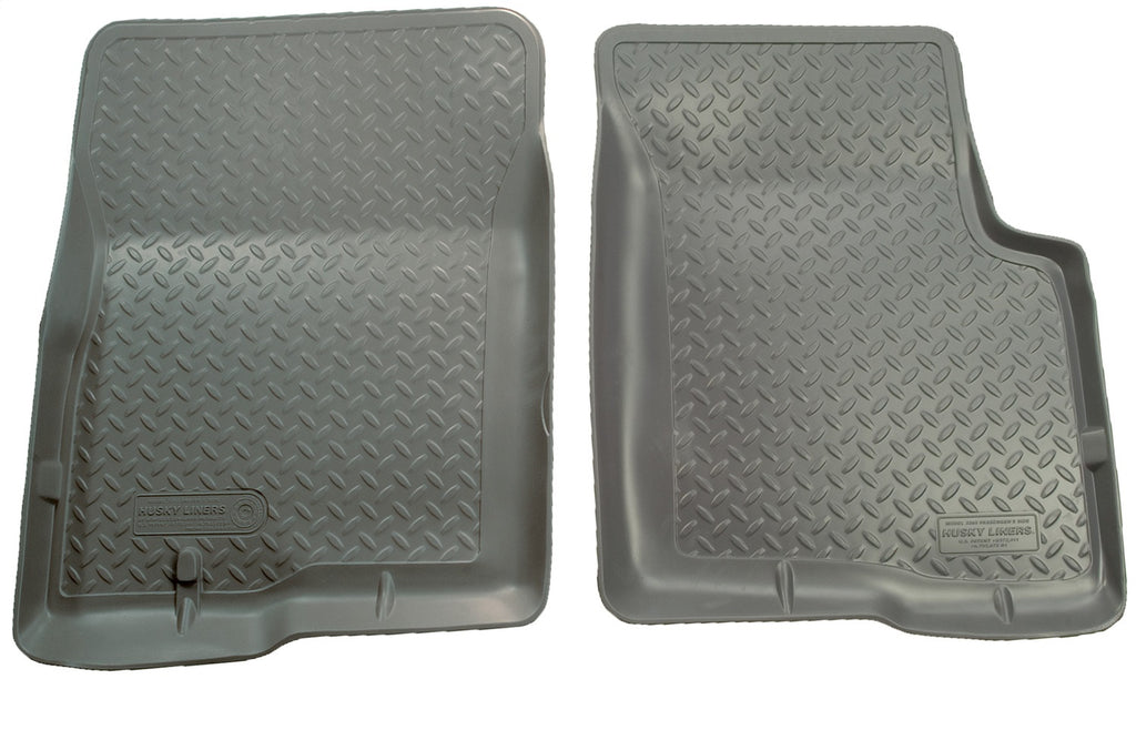 Floor Liner; Front Floor Liners Grey Front Row; Qty Sold : 2; Classic Style Series; TPE - Thermoplastic Elastomer