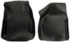 Floor Liner; Front Floor Liners Black Front Row; Qty Sold : 2; Classic Style Series; TPE - Thermoplastic Elastomer