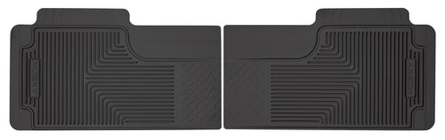 Floor Mat; 2nd Or 3rd Seat Floor Mats Black Second Or Third Row; Qty Sold : 2; Heavy Duty Floor Mats; TPE - Thermoplastic Elastomer