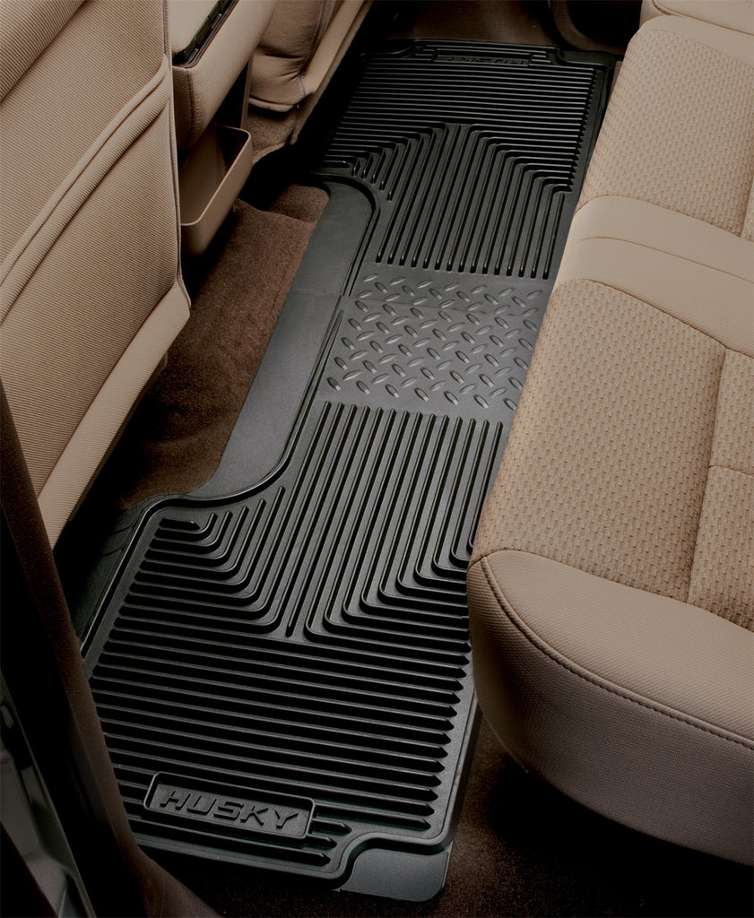Floor Mat; 2nd Or 3rd Seat Floor Mats Black Second Or Third Row; Qty Sold : 2; Heavy Duty Floor Mats; TPE - Thermoplastic Elastomer