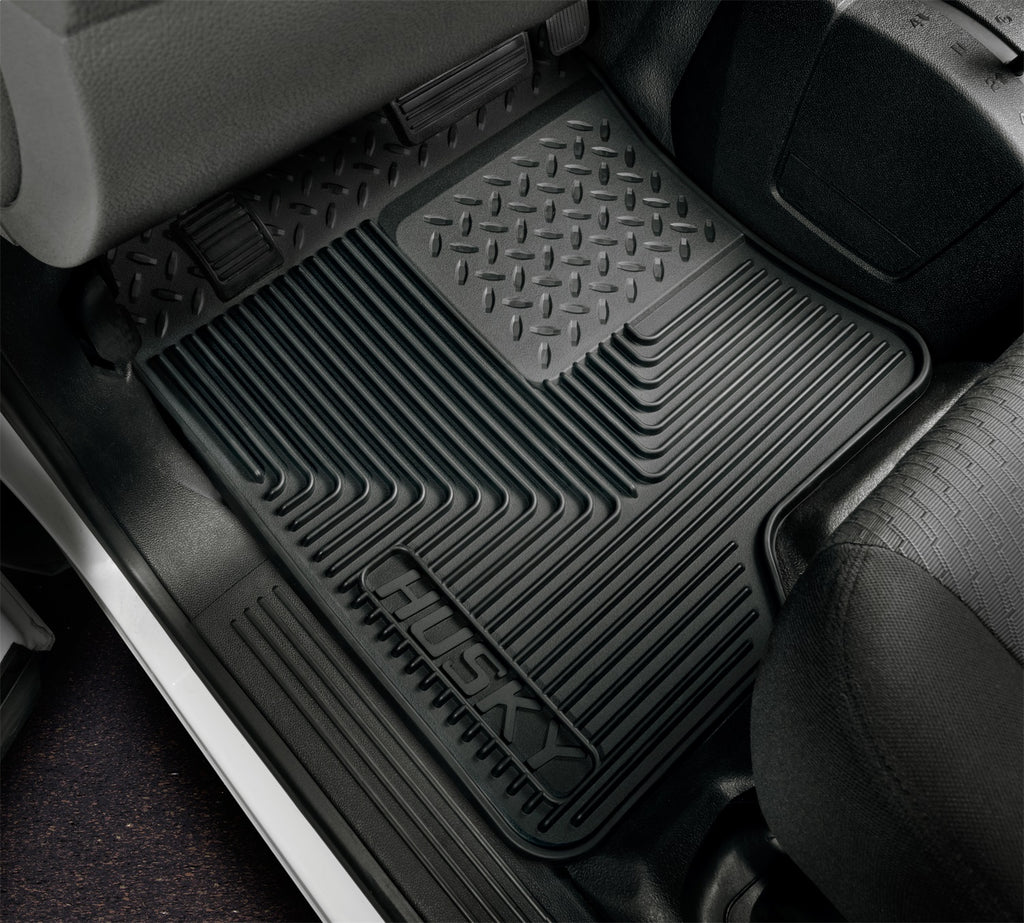 Floor Mat; 2nd Or 3rd Seat Floor Mats Black Second Or Third Row; Qty Sold : 2; Heavy Duty Floor Mats; TPE - Thermoplastic Elastomer
