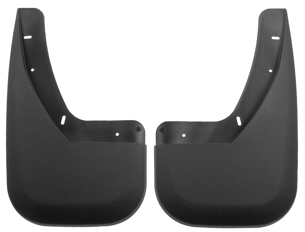 Mud Flap; Rear Mud Guards Black ; Qty Sold : 2; Custom Mud Guards; TPO - Thermoplastic Olefin