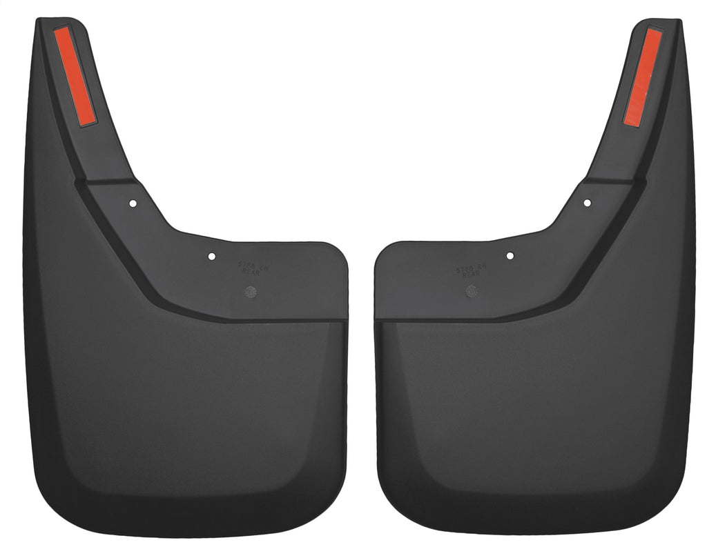 Mud Flap; Rear Mud Guards Black ; Qty Sold : 2; Custom Mud Guards; TPO - Thermoplastic Olefin