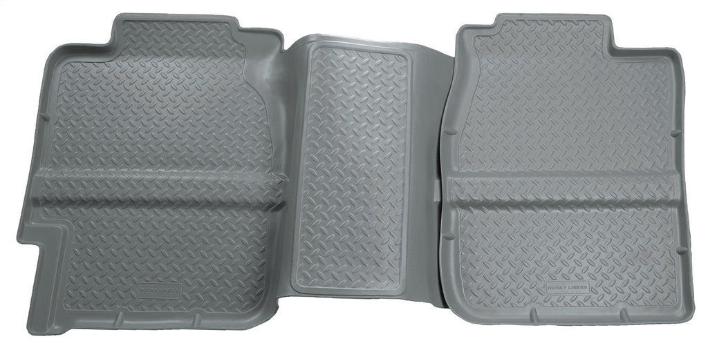 Floor Liner; 2nd Seat Floor Liner Grey Second Row; Qty Sold : 2; Classic Style Series; TPE - Thermoplastic Elastomer