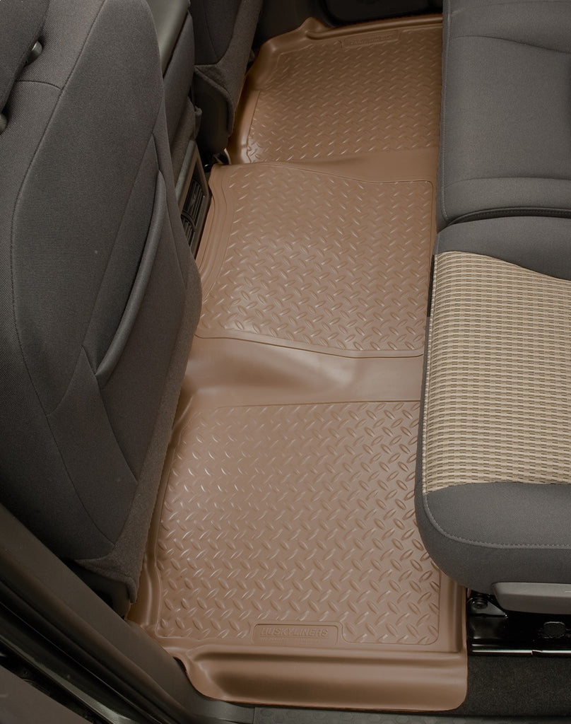 Floor Liner; 2nd Seat Floor Liner Grey Second Row; Qty Sold : 2; Classic Style Series; TPE - Thermoplastic Elastomer