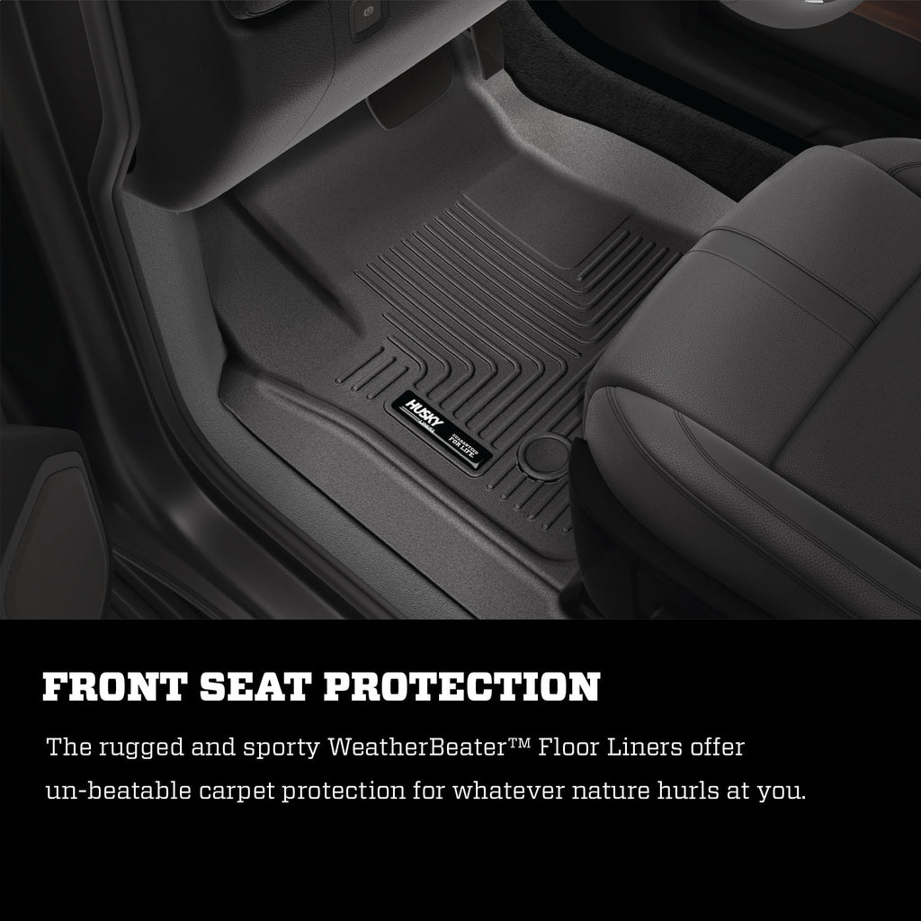 Floor Liner; Walkway Floor Liner Black Walkway; Qty Sold : 1; Weatherbeater Series; TPO - Thermoplastic Olefin