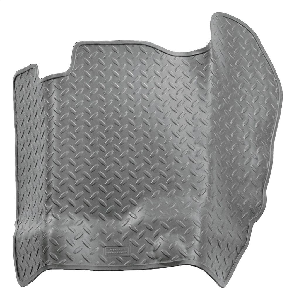 Floor Liner; Center Hump Floor Liner Grey Center Hump; Qty Sold : 1; Classic Style Series; TPE - Thermoplastic Elastomer