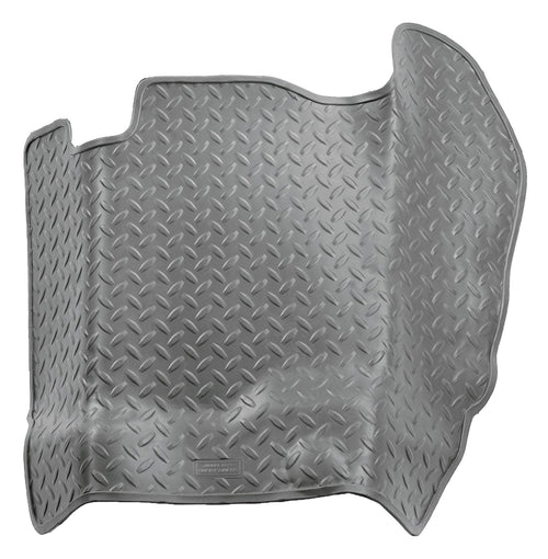 Floor Liner; Center Hump Floor Liner Grey Center Hump; Qty Sold : 1; Classic Style Series; TPE - Thermoplastic Elastomer