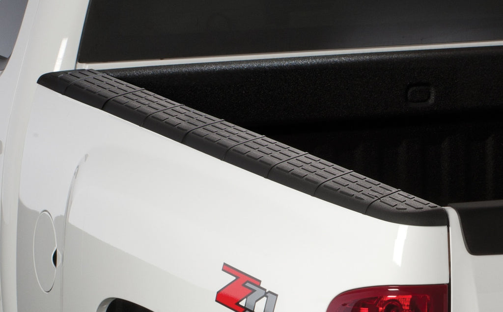 Truck Bed Side Rail Protector; Bed Rail Protector Black ; Qty Sold : 4; Quad Caps; TPO - Thermoplastic Olefin
