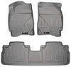 Floor Liner; Front & 2nd Seat Floor Liners Grey Front And Second Rows; Qty Sold : 3; Weatherbeater Series; TPO - Thermoplastic Olefin