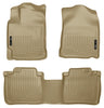 Floor Liner; Front & 2nd Seat Floor Liners Tan Front And Second Rows; Qty Sold : 3; Weatherbeater Series; TPO - Thermoplastic Olefin